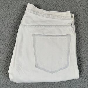 Simon Miller M001 Soto Narrow Jeans Size 34 X 34 White Japanese‎ Denim Flaw